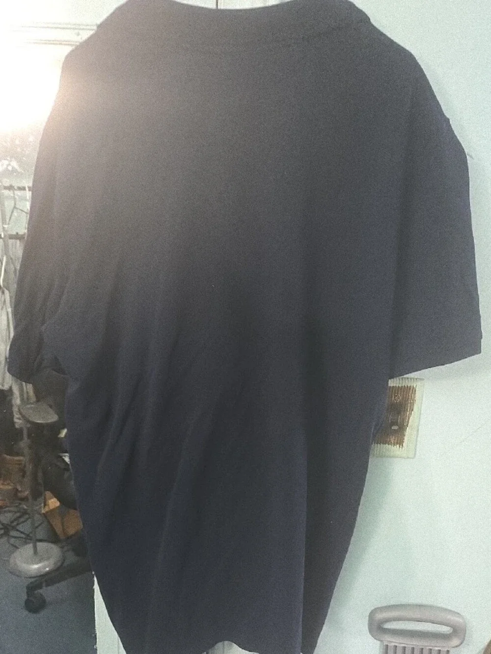 Ralph Lauren Navy Polo with Gold Logo